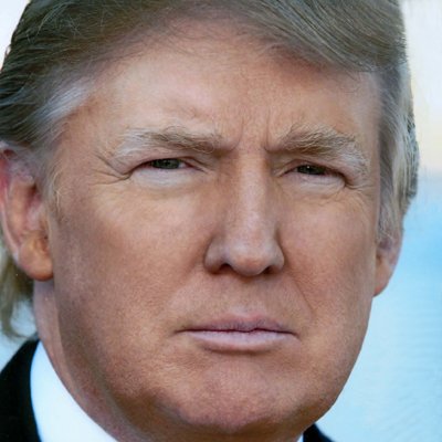 a headshot of the USA President Donald Trump